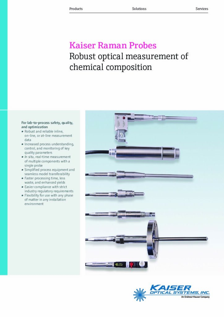 Kaiser Raman Probes Brochure